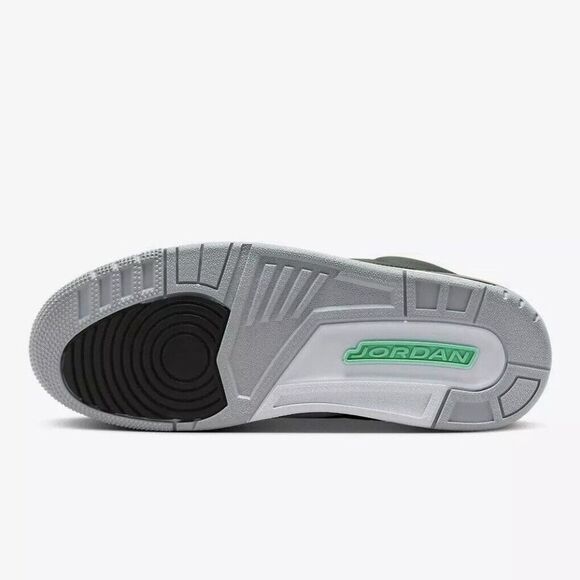 Nike Air Jordan 3 Retro Shoes Green Glow Black Gray CT8532-031 Men's Size 10 - Picture 7 of 12